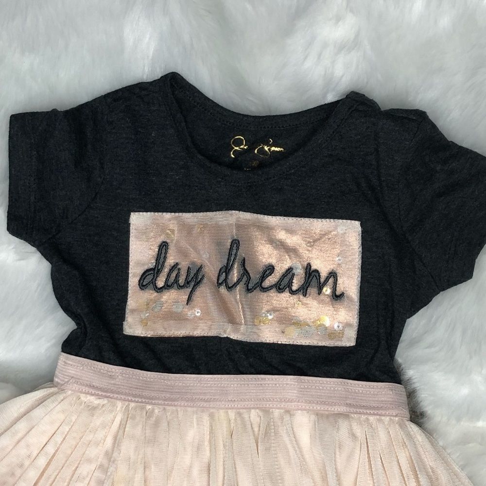 🌺 Girl’s Jessica Simpson Tulle Dress Size 18mo - Picture 2 of 4